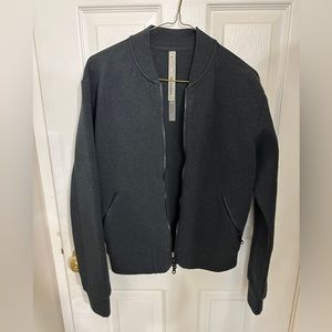 Aritiza - The Constant Della Bomber Dark Grey Jacket